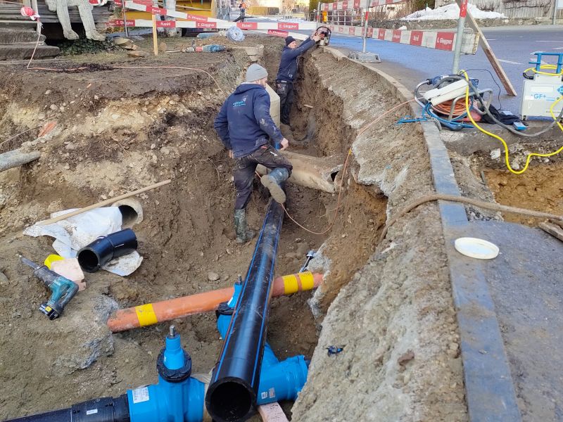 Sanierung Wasserversorgung Rosswöschstrasse Ruswil